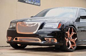 Chrysler 300C SRT by Moon Shadow Dallas on Forgiato Wheels 2014 года